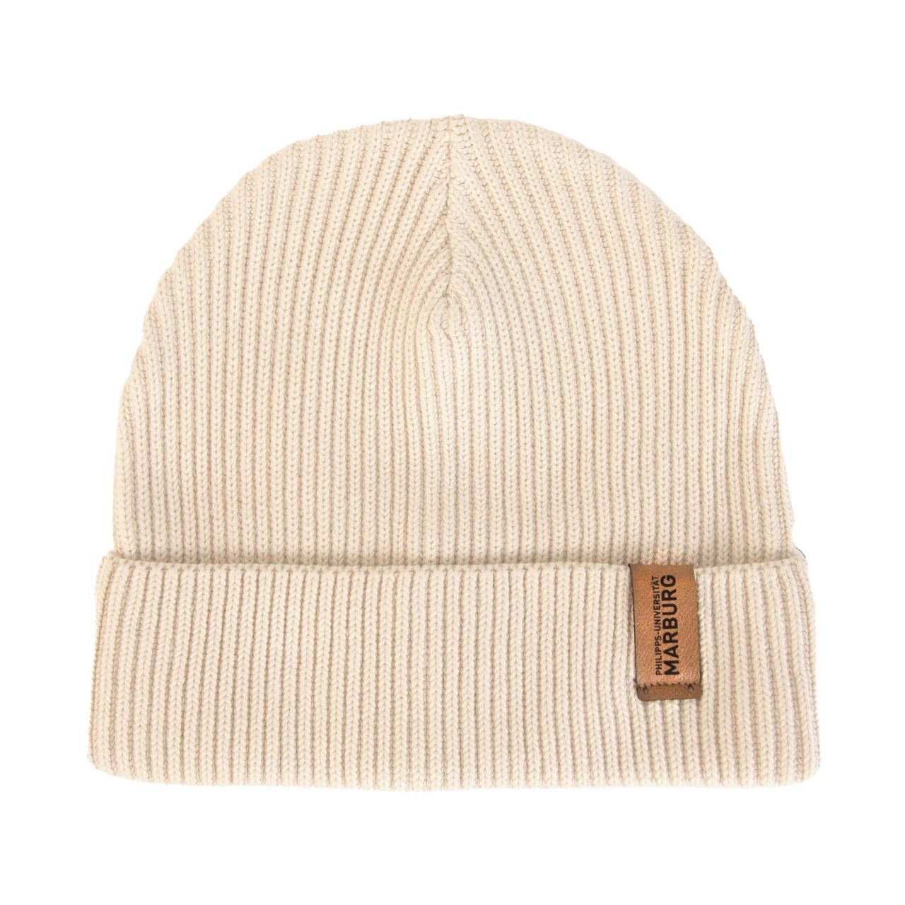 Beanie, natural, looplabel